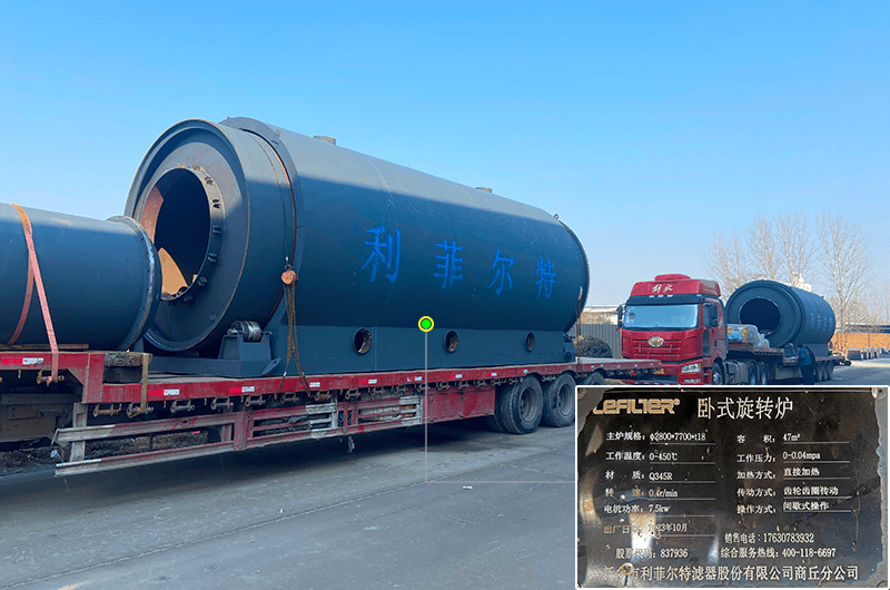 廢輪胎熱裂解煉油設(shè)備爐膽為什么會鼓包變形？